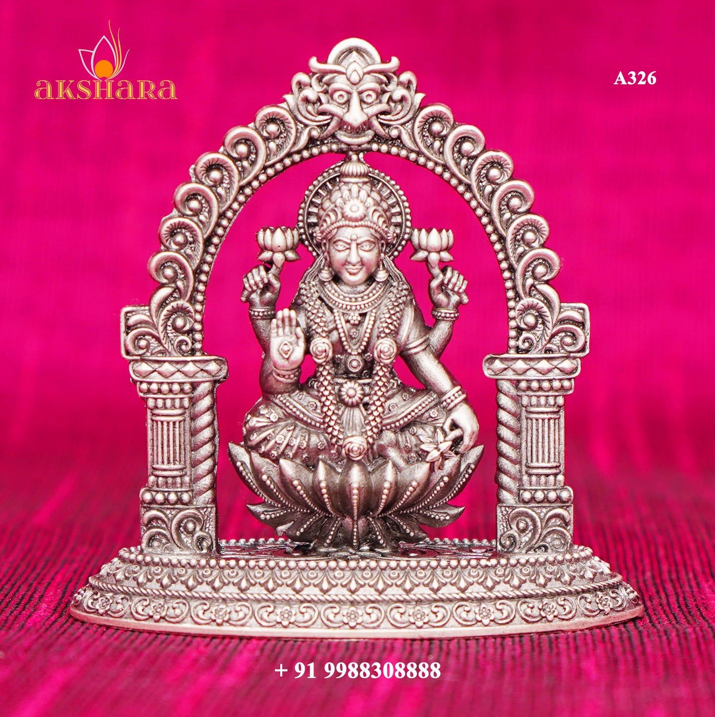 Premium Arch Lakshmi Devi 2D Idol