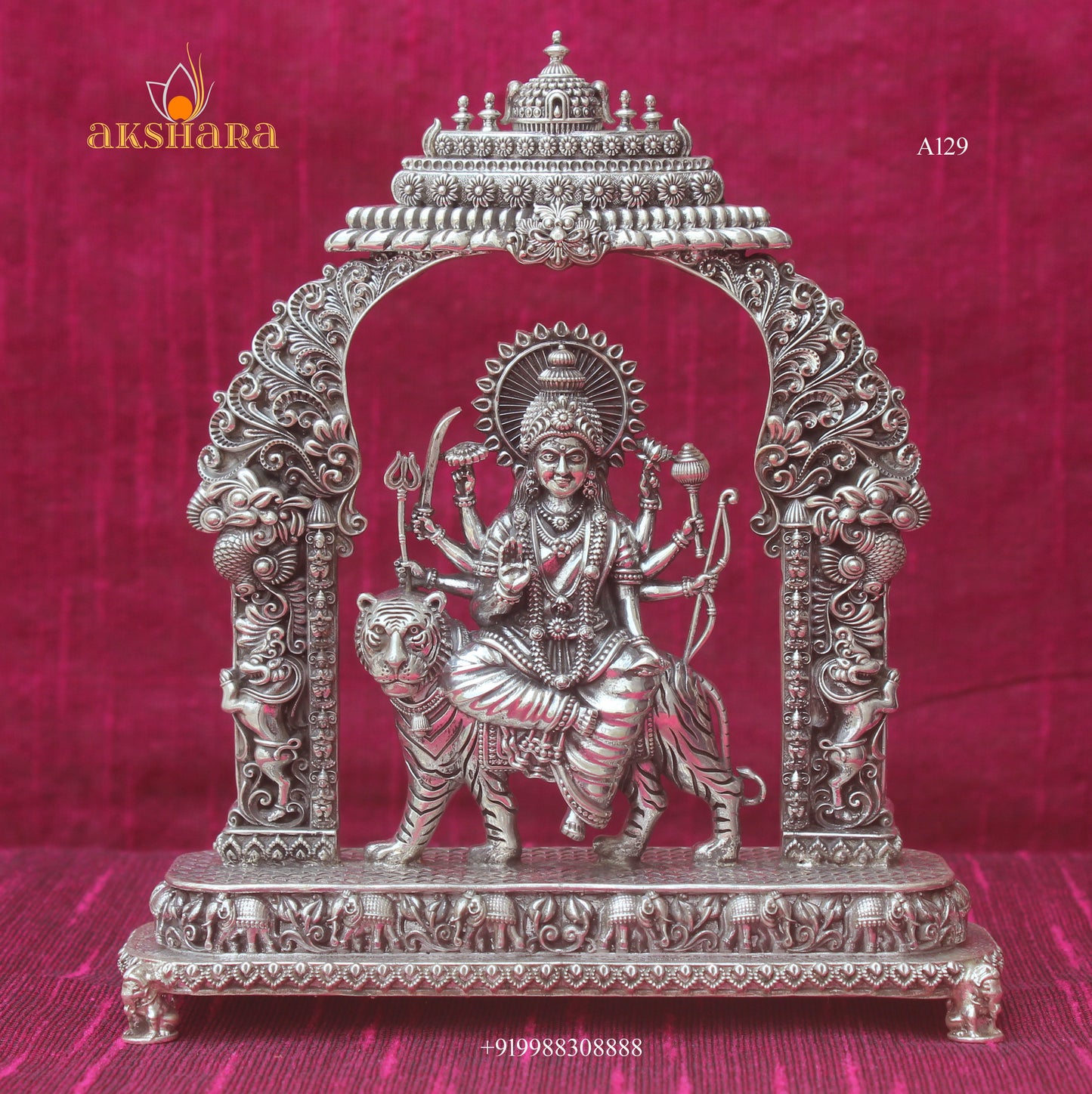 Durga Devi Frame 2D Idol