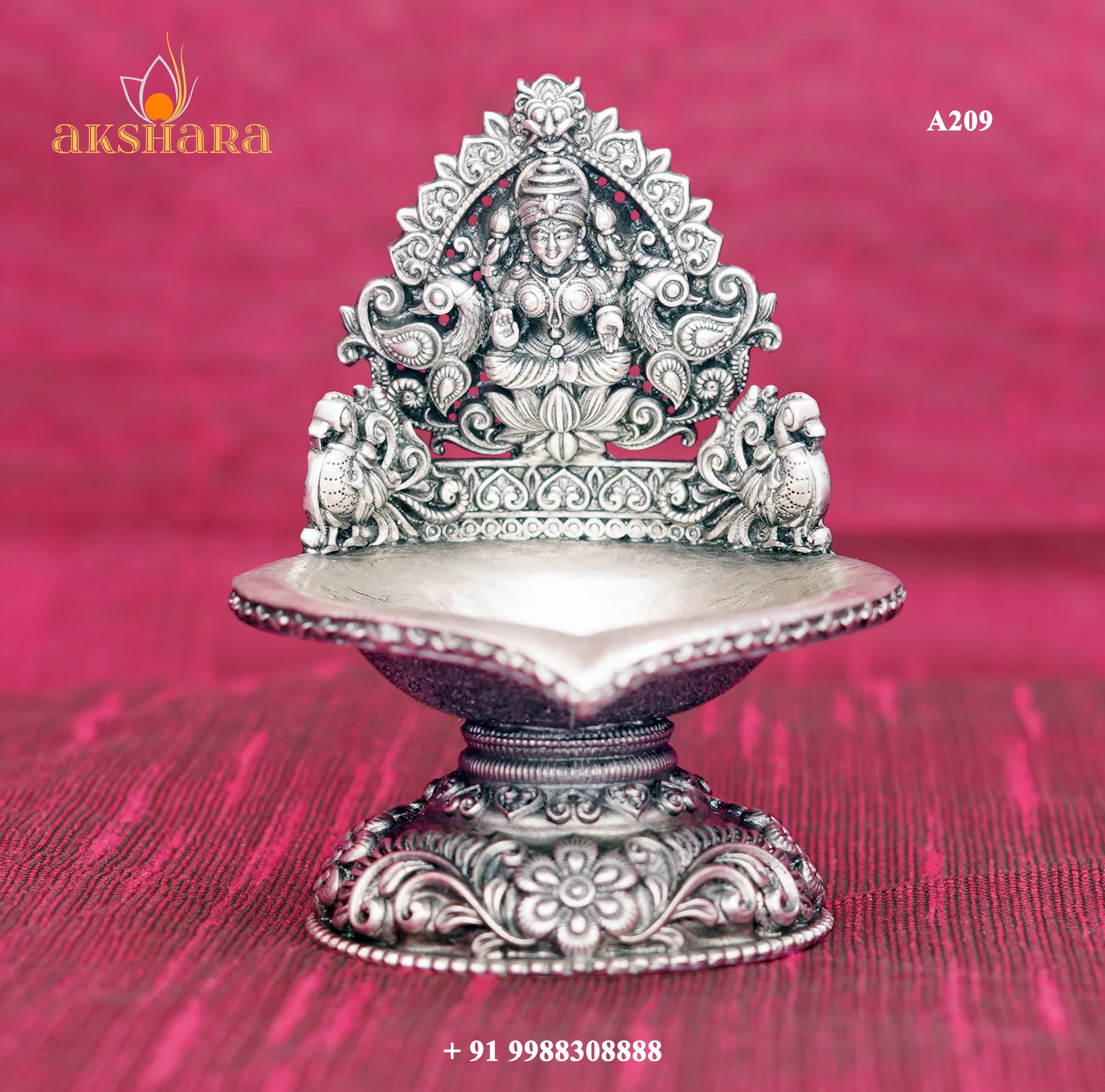 kamakshi Deepam – Akshara Silver