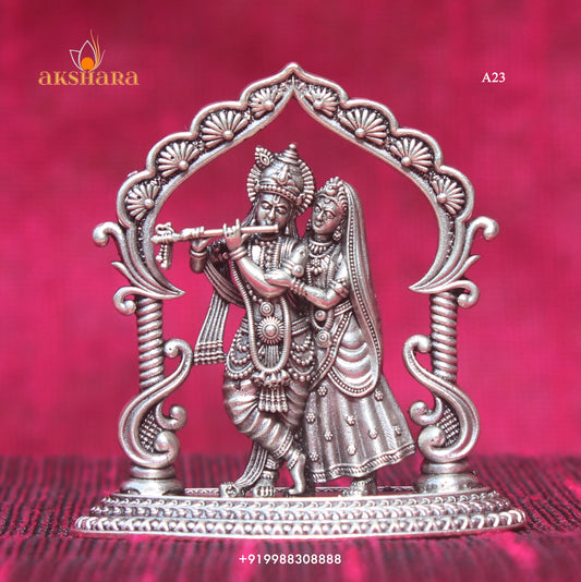 Radha Krishna Arch 2D Idol