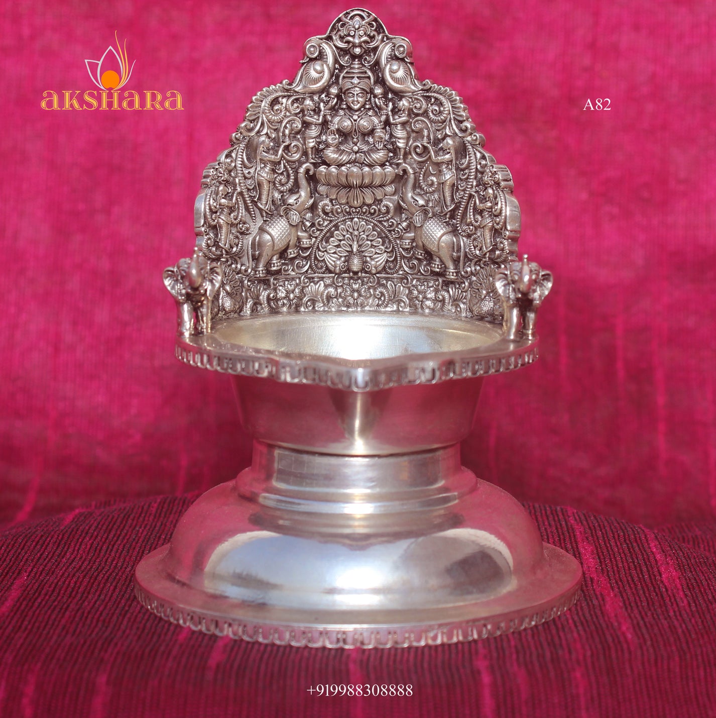Astalakshmi Kamakshi Deepam – Akshara Silver